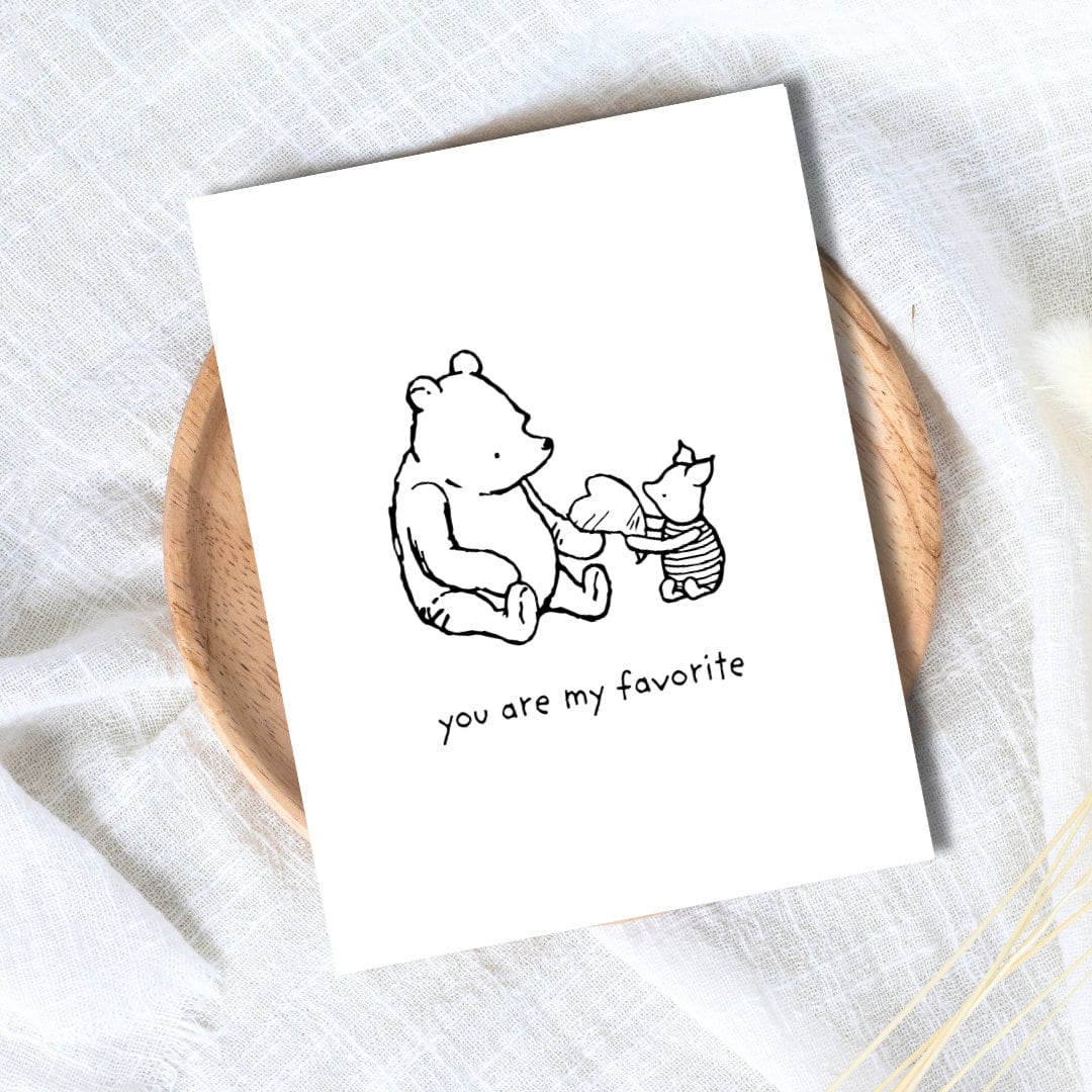 You Are My Favorite Cute Anniversary Card In Love Birthday Card Heartfelt Wedding/Dating Anniversary For Husband Wife Boyfriend Her Him
