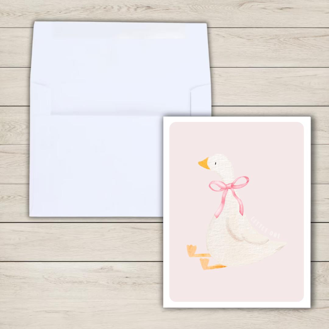Little One Girl Baby Shower Card, A New Baby Greeting Card, Pregnant, Congratulations,  Daughter Niece Granddaughter Goddaughter Child Kids