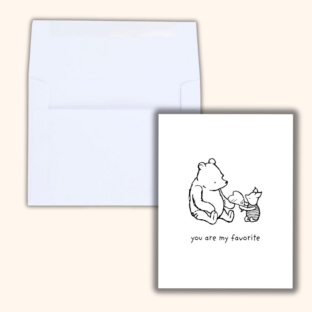 You Are My Favorite Cute Anniversary Card In Love Birthday Card Heartfelt Wedding/Dating Anniversary For Husband Wife Boyfriend Her Him