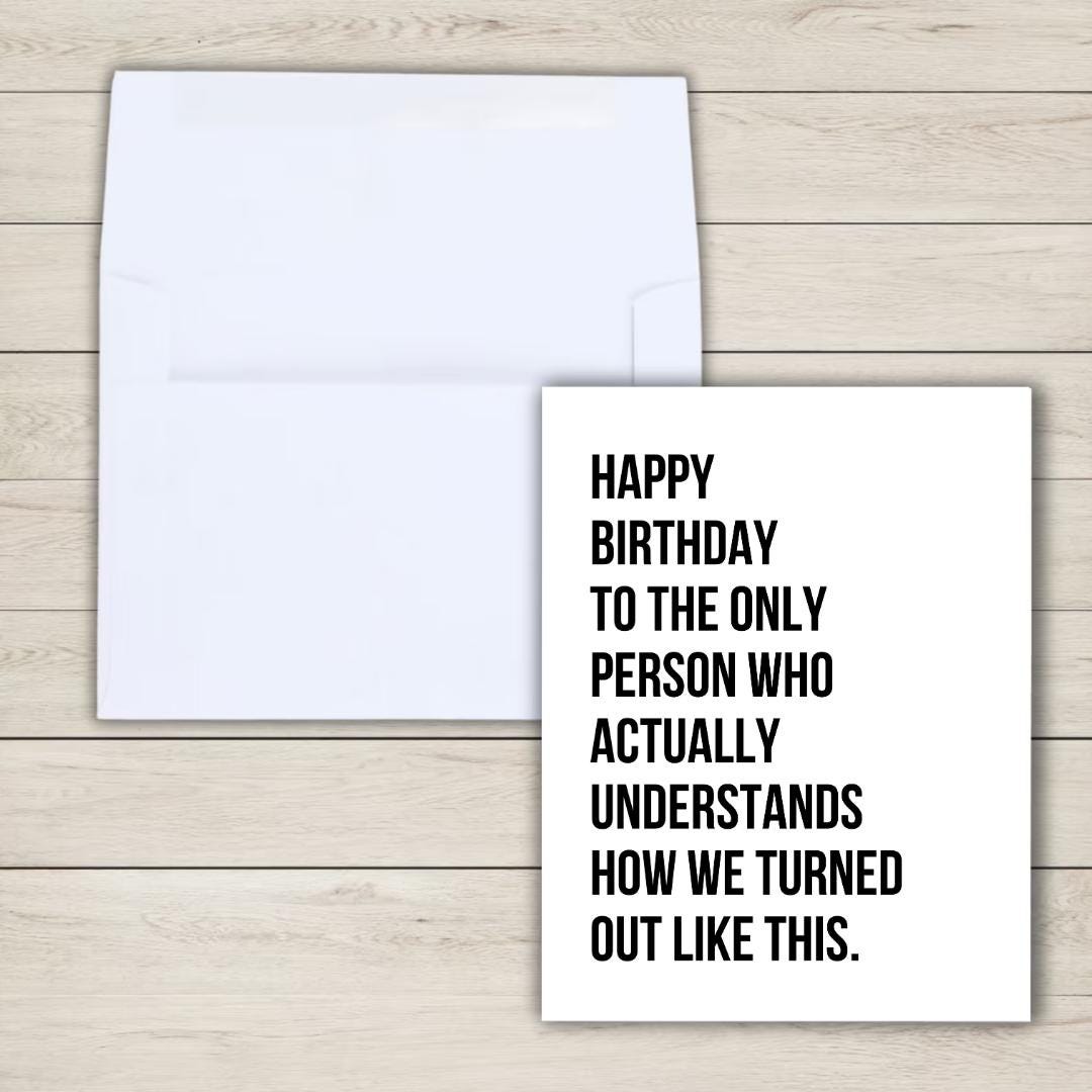 Birthday Card For Sister, Happy Birthday Bestie, Bestie Card, Birthday Card For Best Friend, Friendship, Girl Bestie Bday, friends birthday