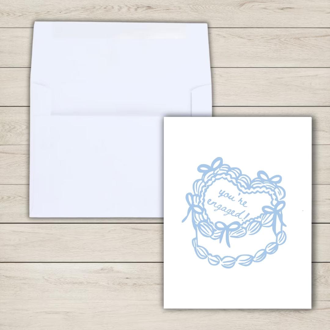 You're Engaged Cute Congrats Engagement Card For Newly Married or Engaged Couple, Wedding Card For Her, Engagement Card For Sister, Cousin