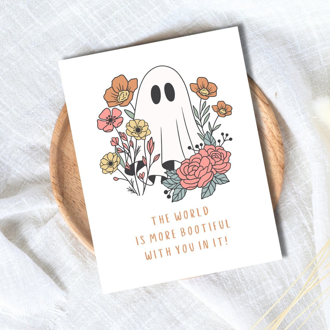 The World Is More Bootiful With You Anniversary Card Love Birthday Card Wedding/Dating Anniversary For Husband Wife Boyfriend Girlfriend Him