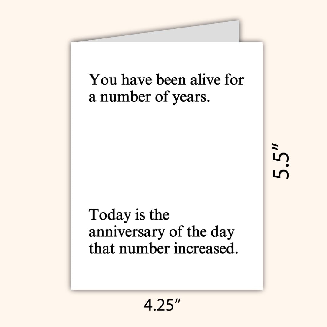Happy Birthday Card, Funny Birthday Card, Birthday Card For Husband Wife Boyfriend Girlfriend Him Birthday Card For Best Friend, Bestie Card