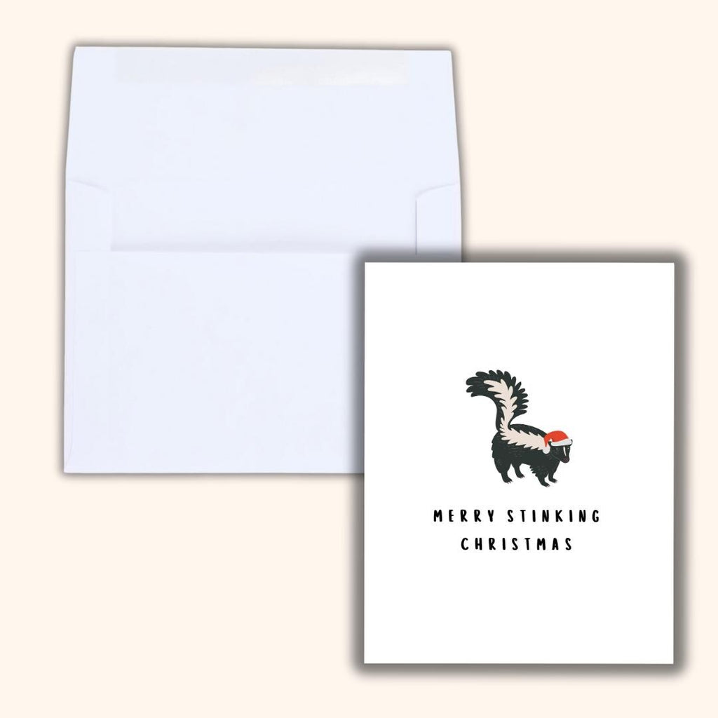 Merry Stinking Christmas Card | Funny Christmas Card For Husband Wife Boyfriend Girlfriend Mom Dad | Christmas Gifted For Him/Her