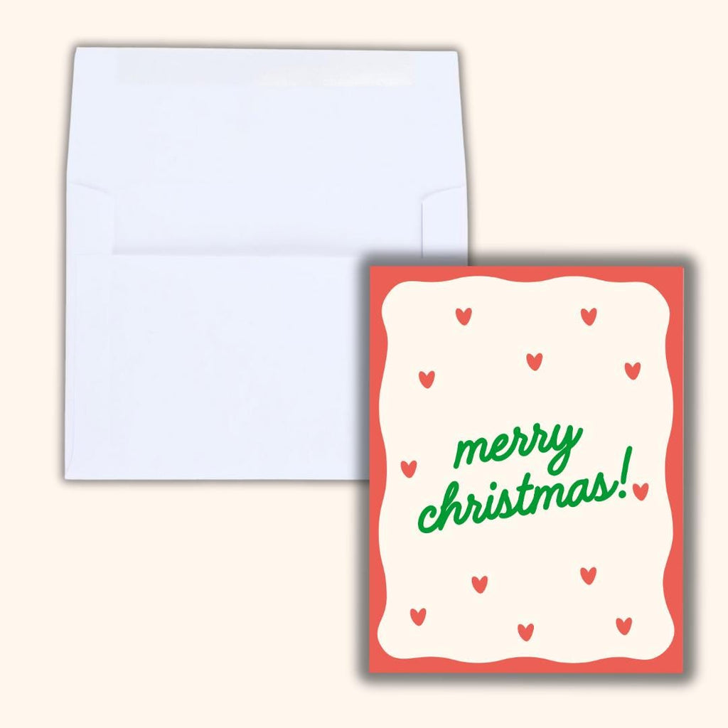 Merry Christmas Card | Cute Christmas Card For Bestie Husband Wife Boyfriend Girlfriend Mom Dad Friend Family | Christmas Gifted For Him/Her