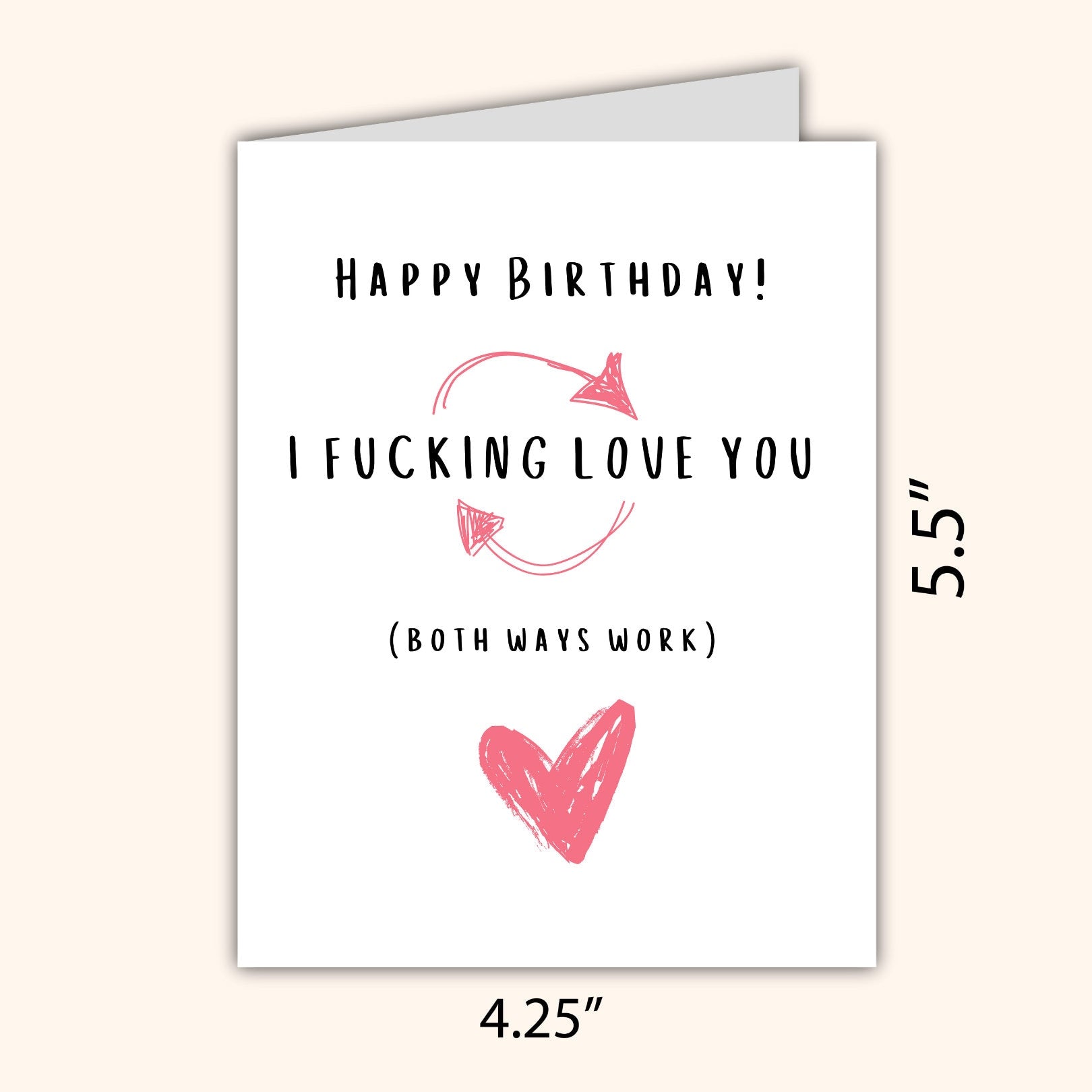 Naughty I Love You Birthday Gift Dirty Valentine’s Day Card Anniversary Card Naughty Birthday Card Husband Wife Boyfriend Girlfriend Partner