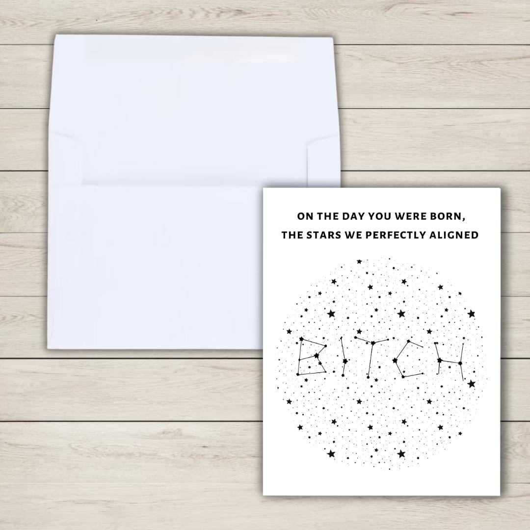 On The Day You Were Born, Happy Birthday Bestie, Bestie Card, Birthday Card For Best Friend, Friendship, Girl Bestie Bday, friends birthday
