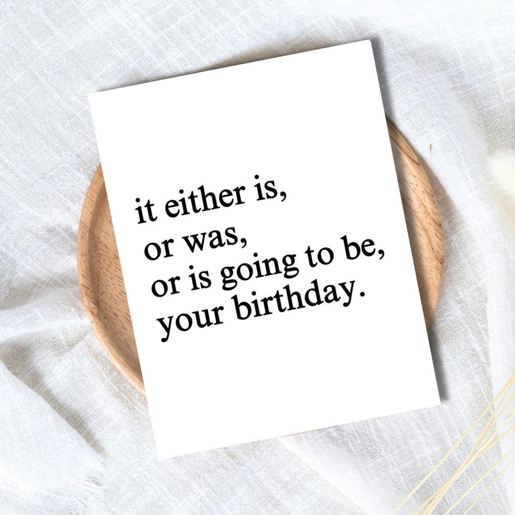 Happy Birthday Card, Funny Birthday Card, Birthday Card For Husband Wife Boyfriend Girlfriend Him Birthday Card For Best Friend, Bestie Card