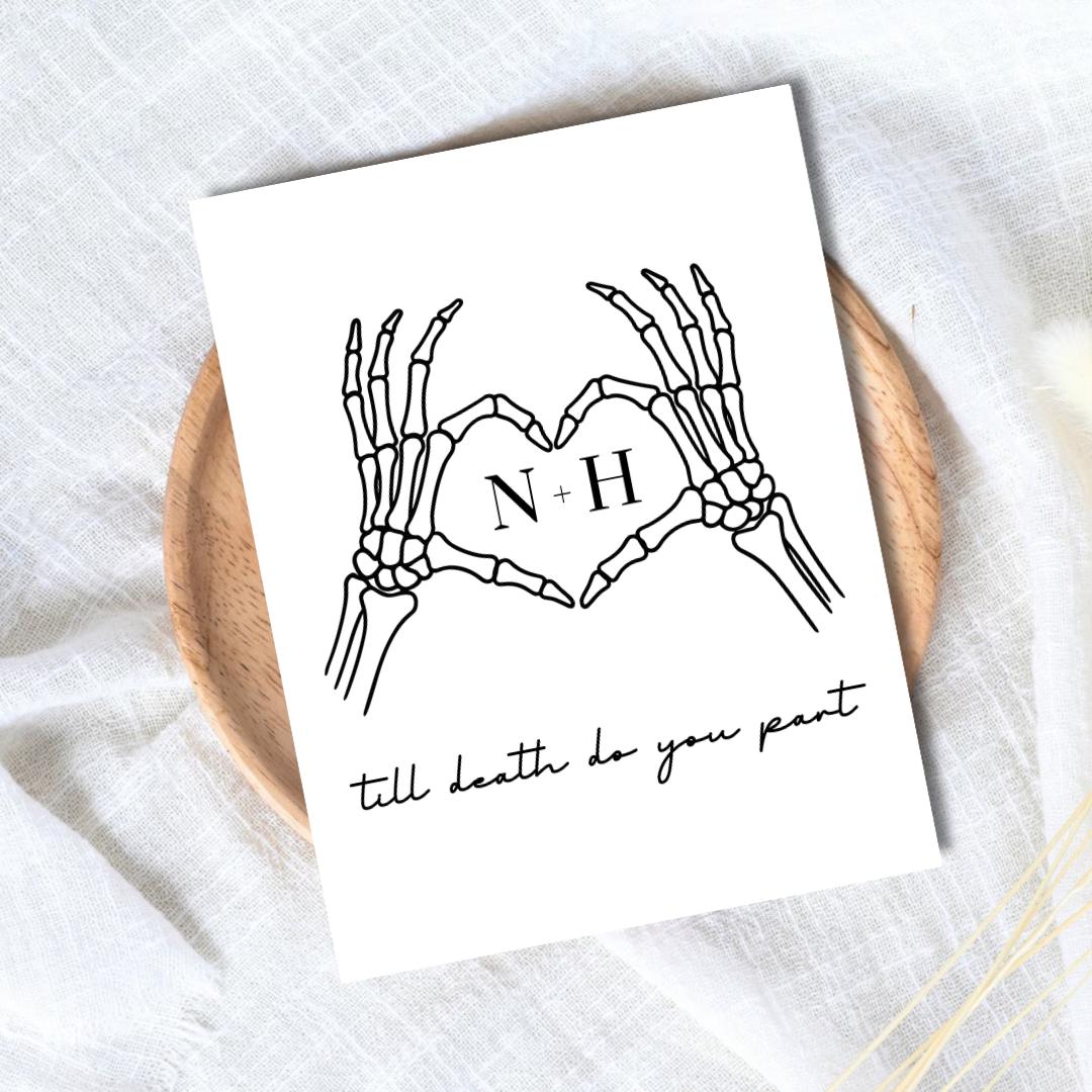 Personalized Wedding Card For Newly Married or Engaged Couple, Wedding Card For Her, Engagement Card For Sister, Cousin, Bestie Wedding