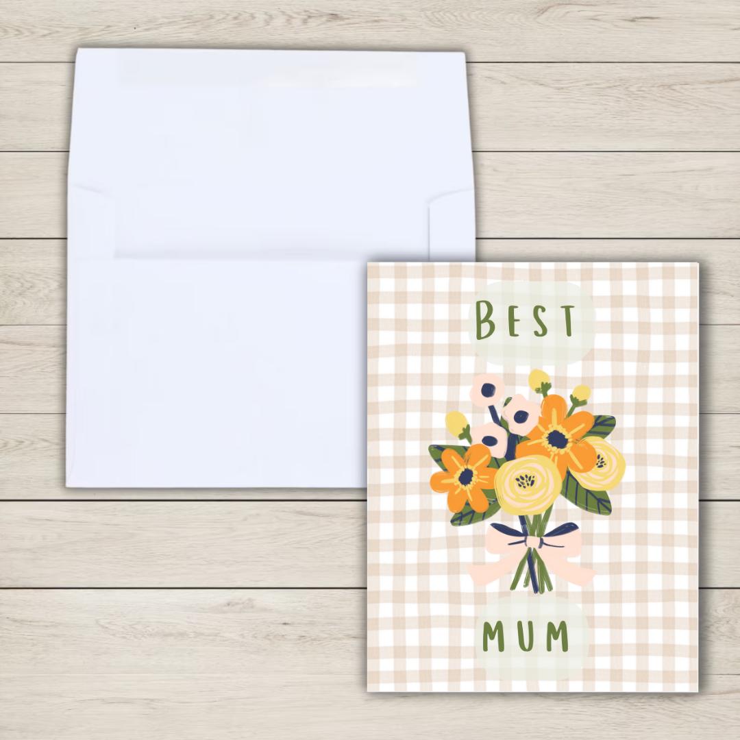 Best Mum Cute Mom Mothers Day Card, new mother card Mothers Day, Mum Mothers Day Cards For Her, Mothers Day Card For Grandma, Nana