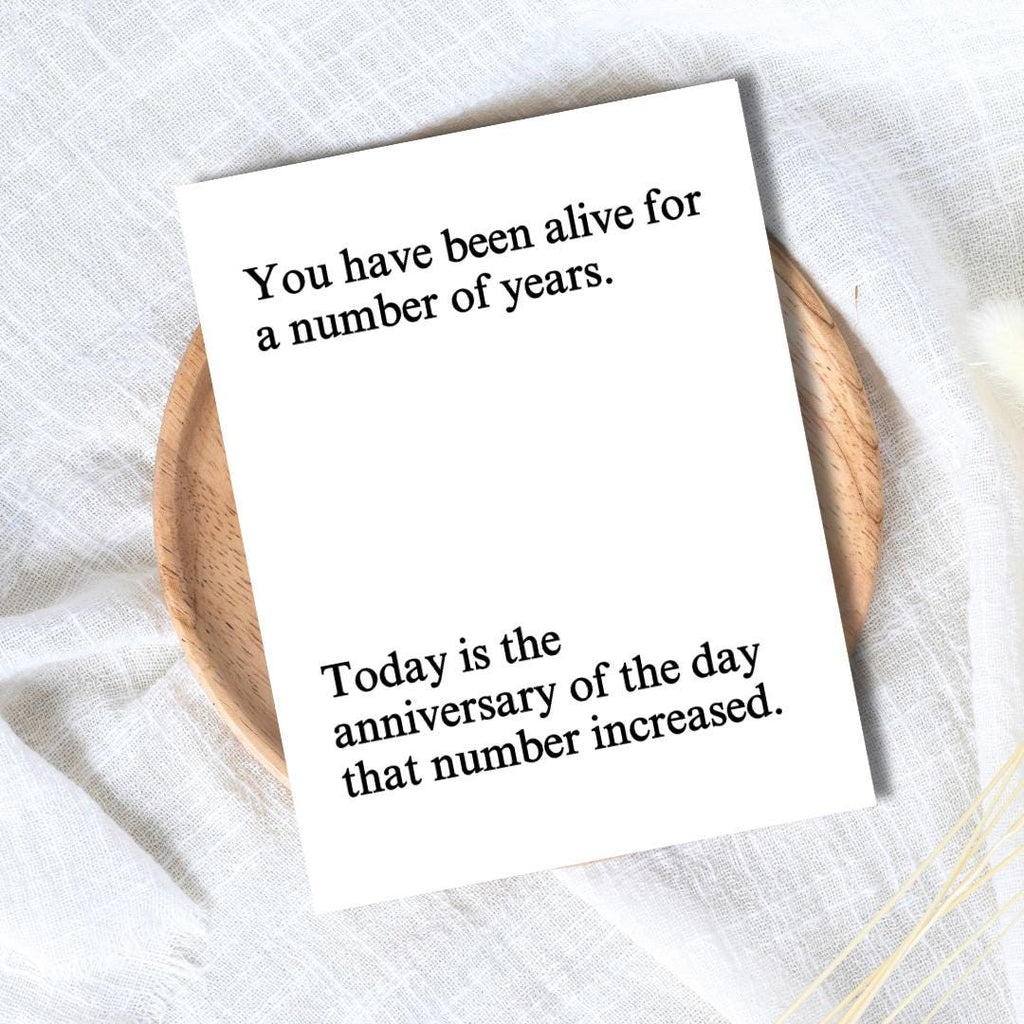 Happy Birthday Card, Funny Birthday Card, Birthday Card For Husband Wife Boyfriend Girlfriend Him Birthday Card For Best Friend, Bestie Card