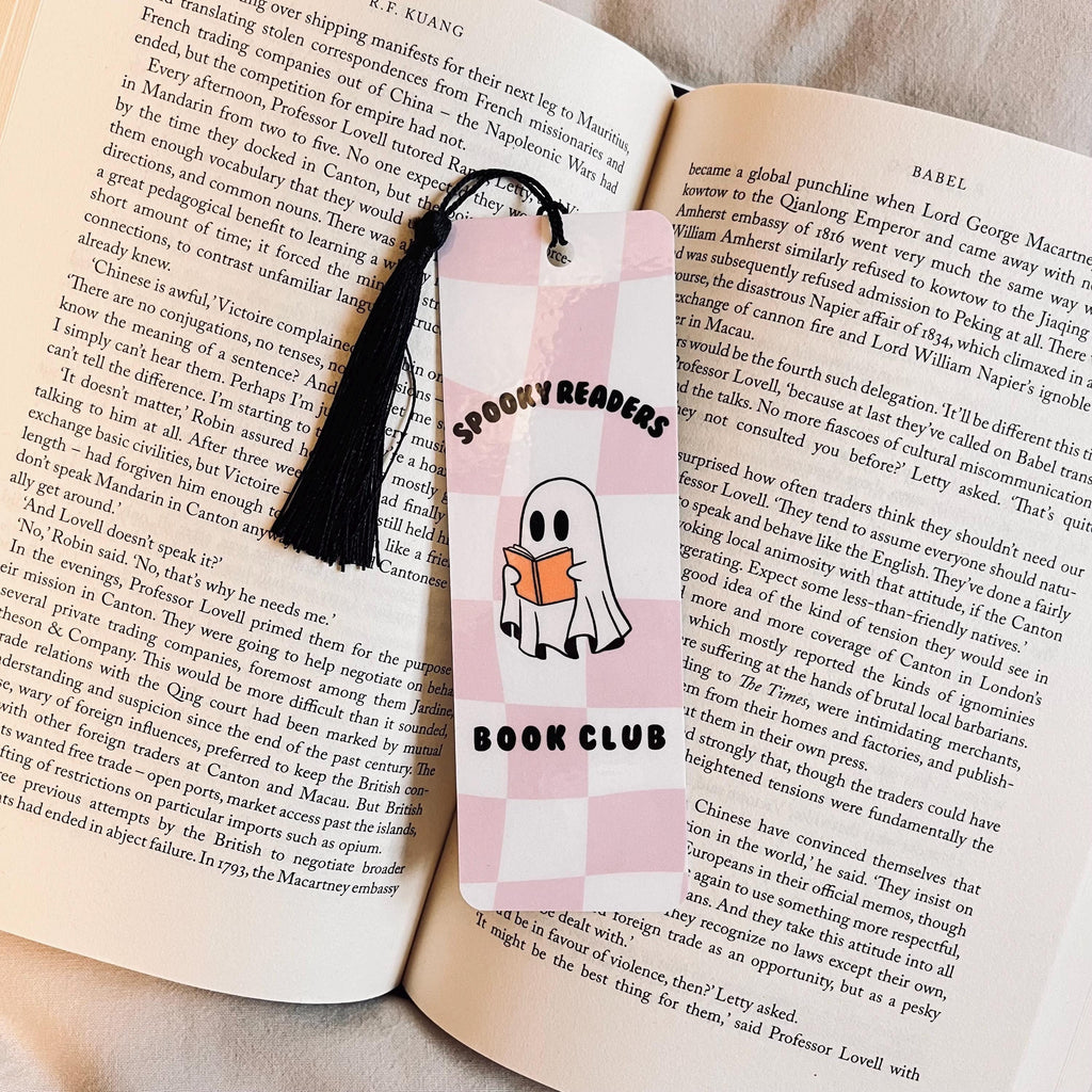 Sassy Halloween Bookmark - Cute Fall Design, Reading Humor bookmark by Magic & Meaning