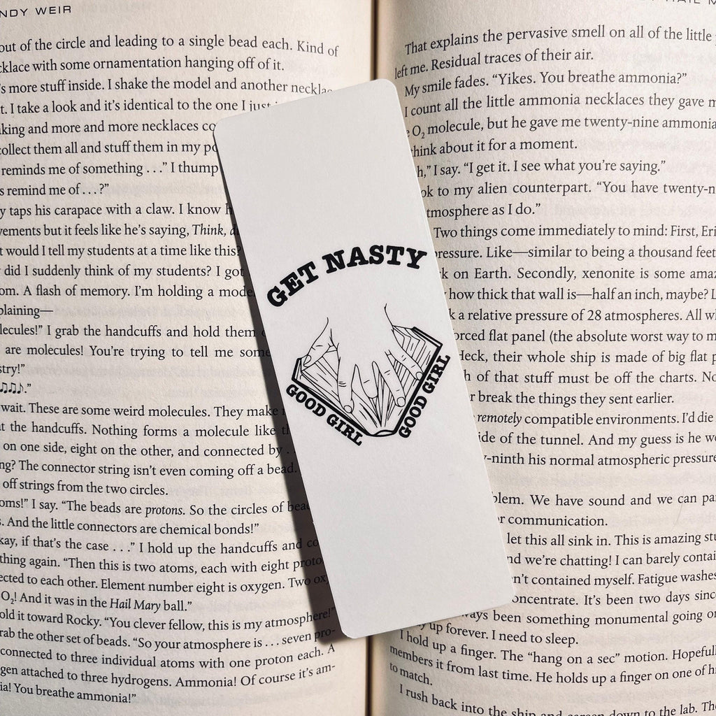 Sassy Book Lover Gift: Funny Bookmark with Adult Humor (Laminated) bookmark by Magic & Meaning