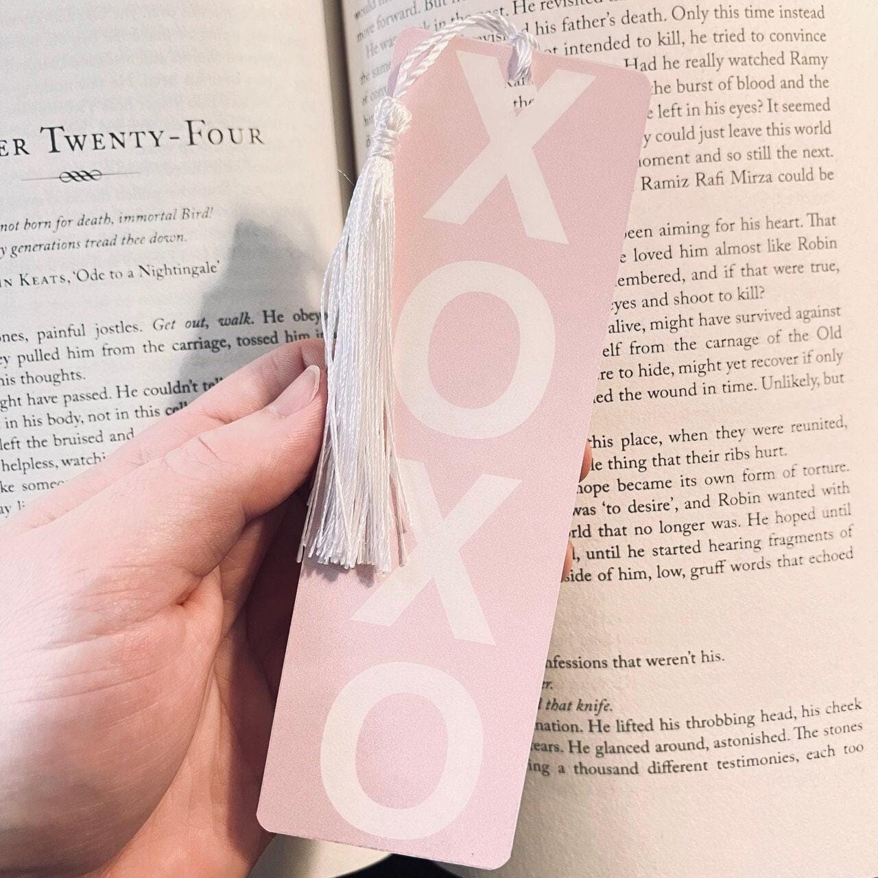 XOXO Valentine's Bookmark: Cute, Funny bookmark by Magic & Meaning