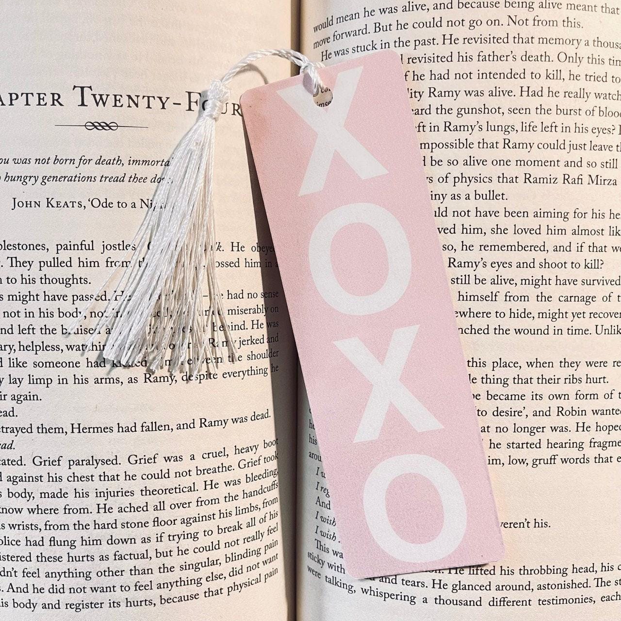 XOXO Valentine's Bookmark: Cute, Funny bookmark by Magic & Meaning