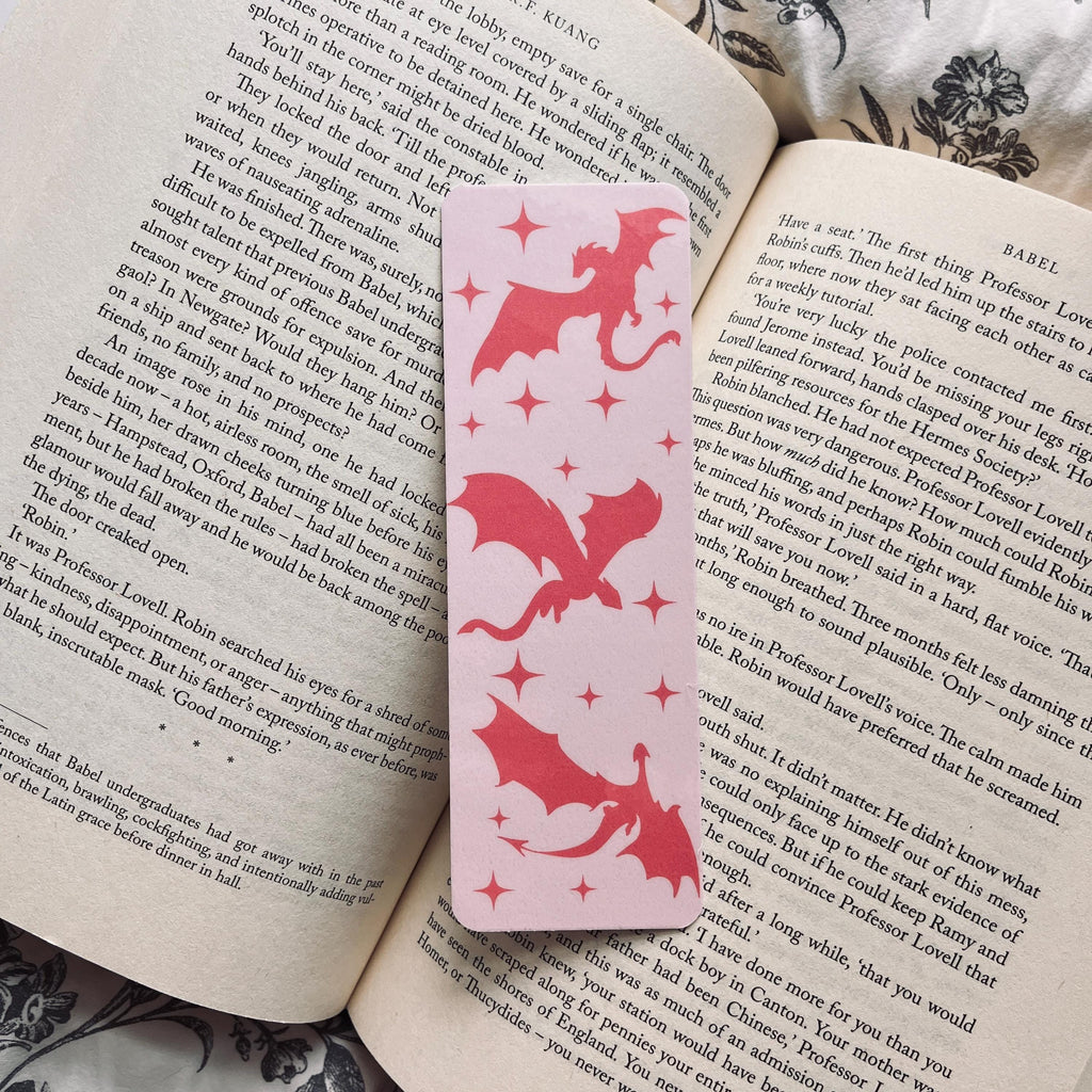 Fantasy Dragon Bookmark - Durable Laminate, Double-Sided bookmark by Magic & Meaning