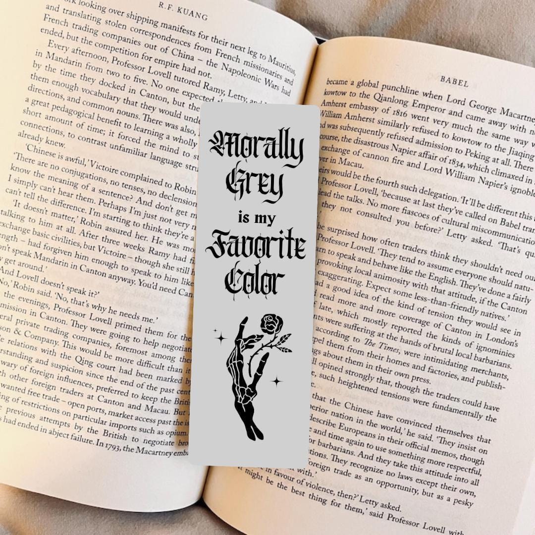 Bookmark for Book Lovers: Sarcastic and Sassy - Funny Literary Gift bookmark by Magic & Meaning