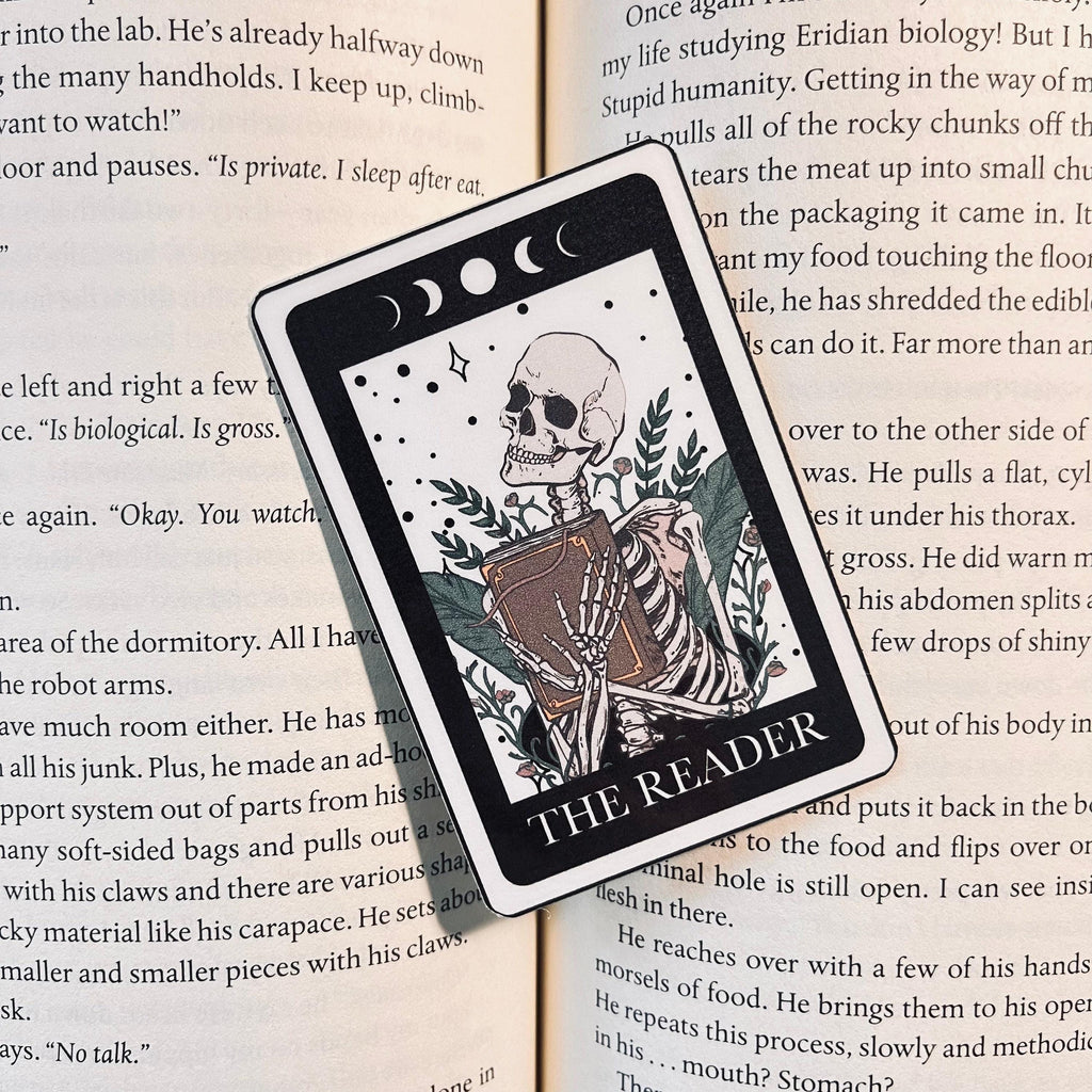 Tarot Card Bookmark: Gothic Style - Book Lover Gift Idea bookmark by Magic & Meaning