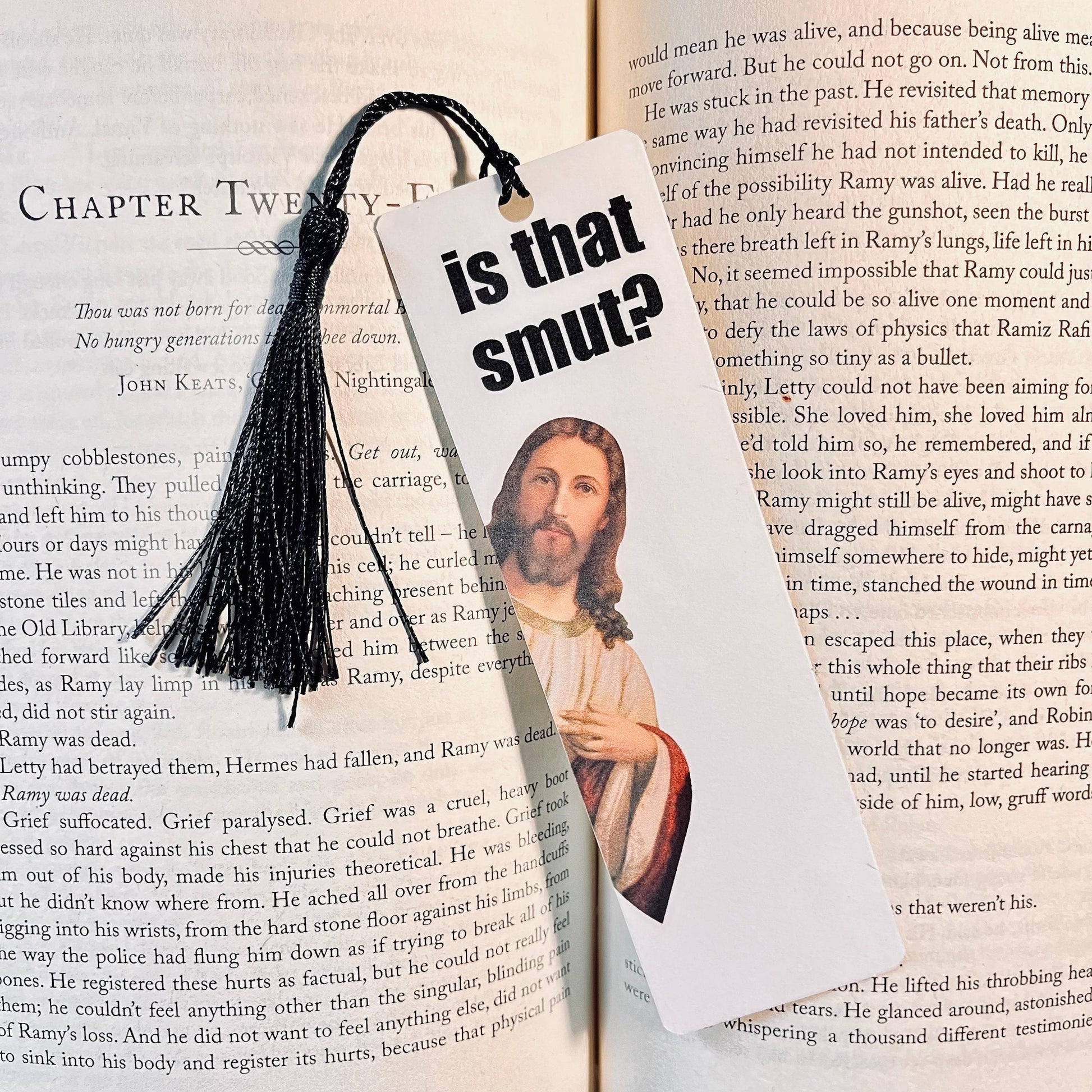 Sarcastic Jesus Bookmark - Funny bookmark by Magic & Meaning