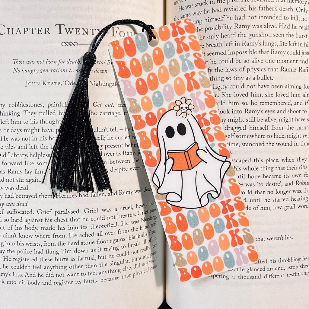 Ghost Bookmark - Halloween Style bookmark by Magic & Meaning
