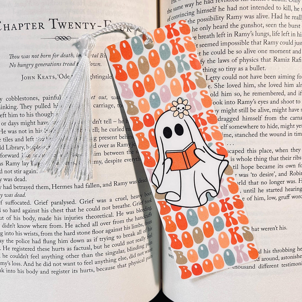 Ghost Bookmark - Halloween Style bookmark by Magic & Meaning
