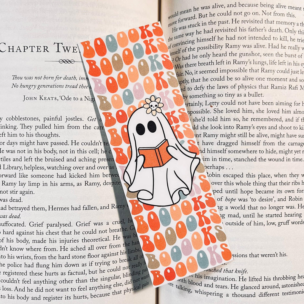 Ghost Bookmark - Halloween Style bookmark by Magic & Meaning