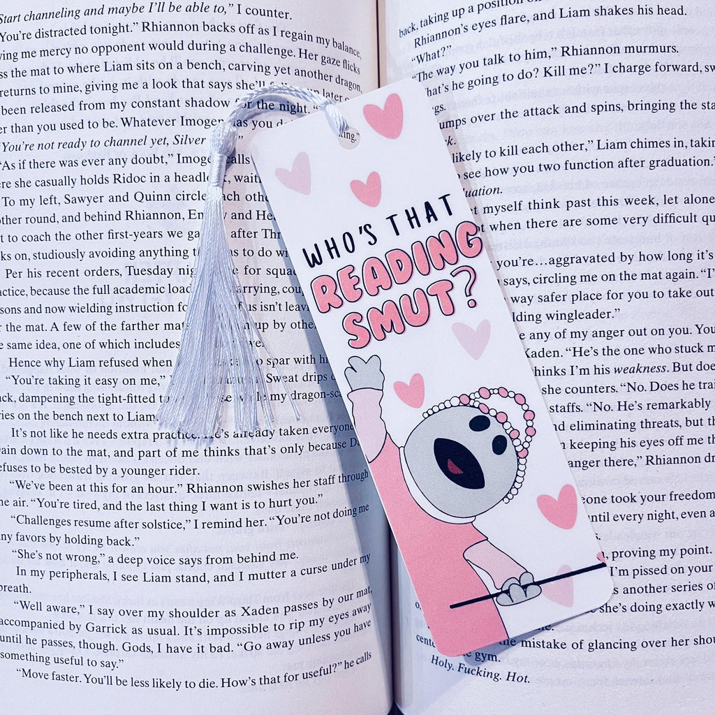 Funny Smut Bookmark: Book Lover Gift with Sarcastic Quotes (Cute) bookmark by Magic & Meaning