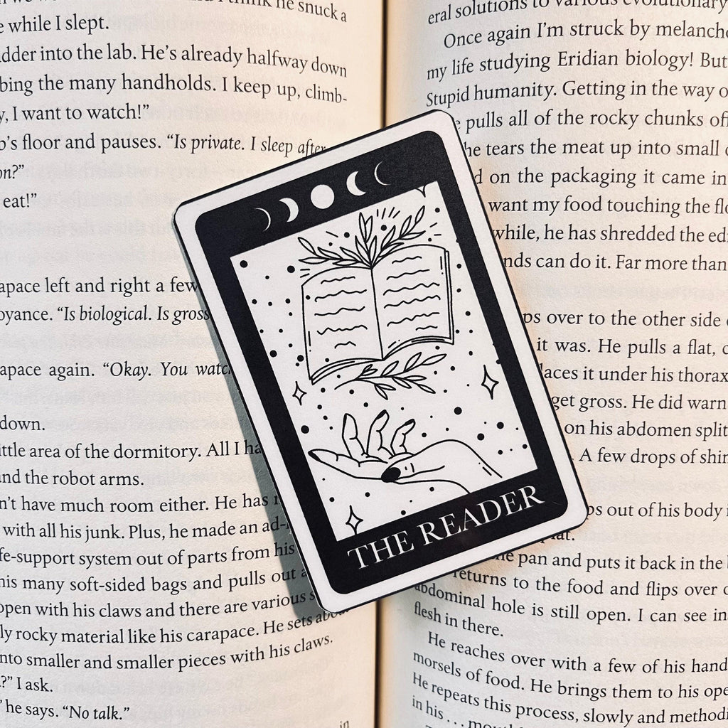 Tarot Card Bookmark: Gothic Reading Accessory (Handmade) bookmark by Magic & Meaning