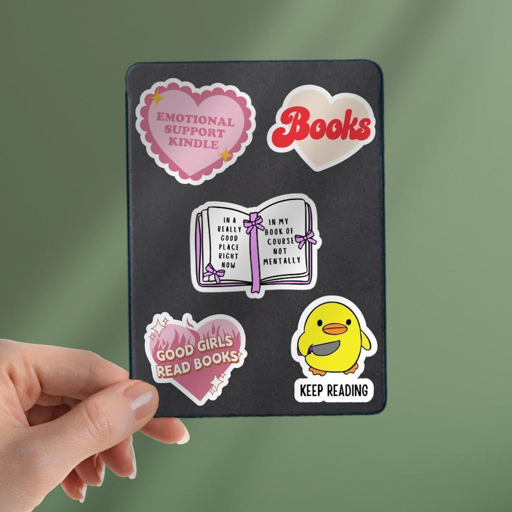 Funny "In A Really Good Place Right Now" Kindle Sticker: sticker by Magic & Meaning