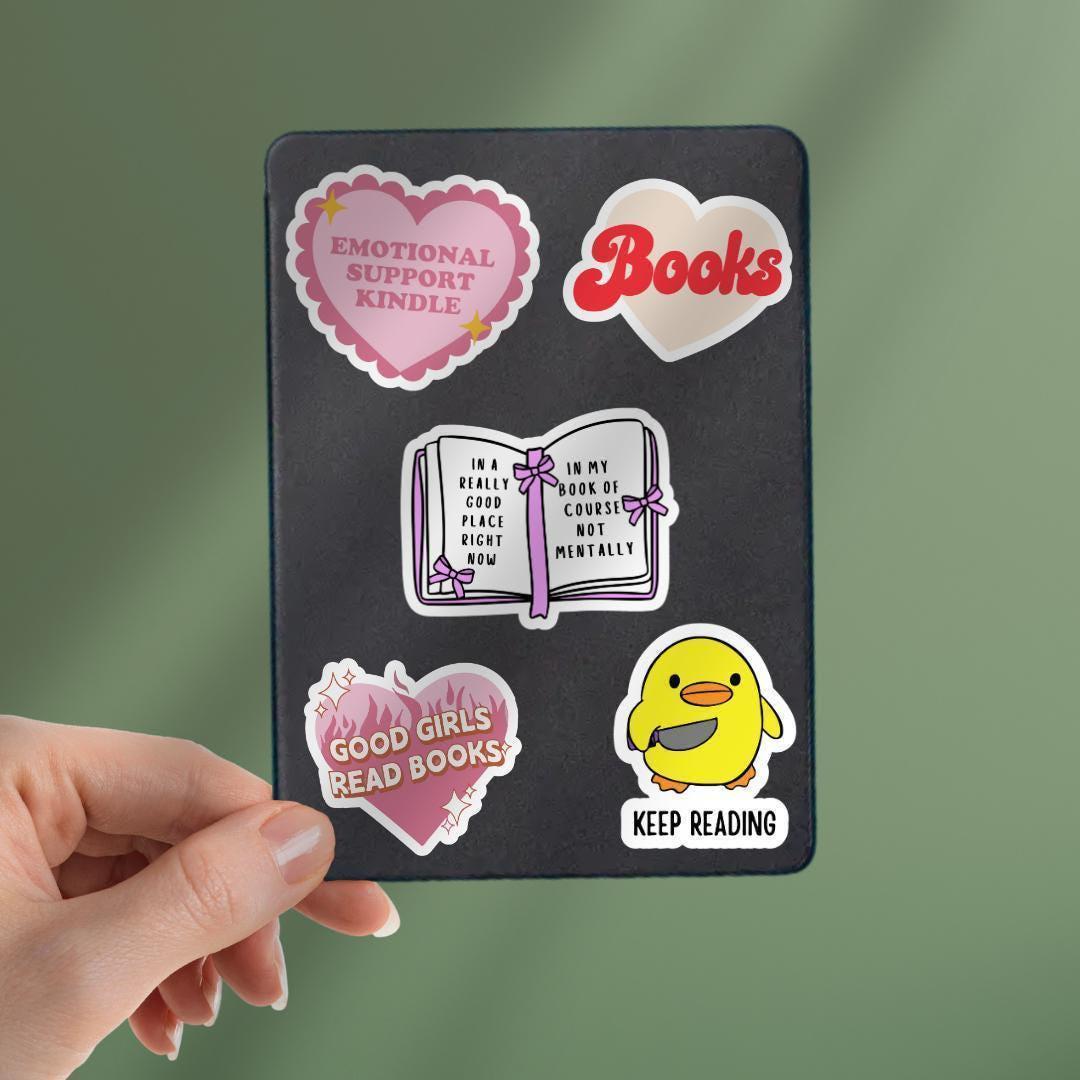 Funny "In A Really Good Place Right Now" Kindle Sticker: sticker by Magic & Meaning