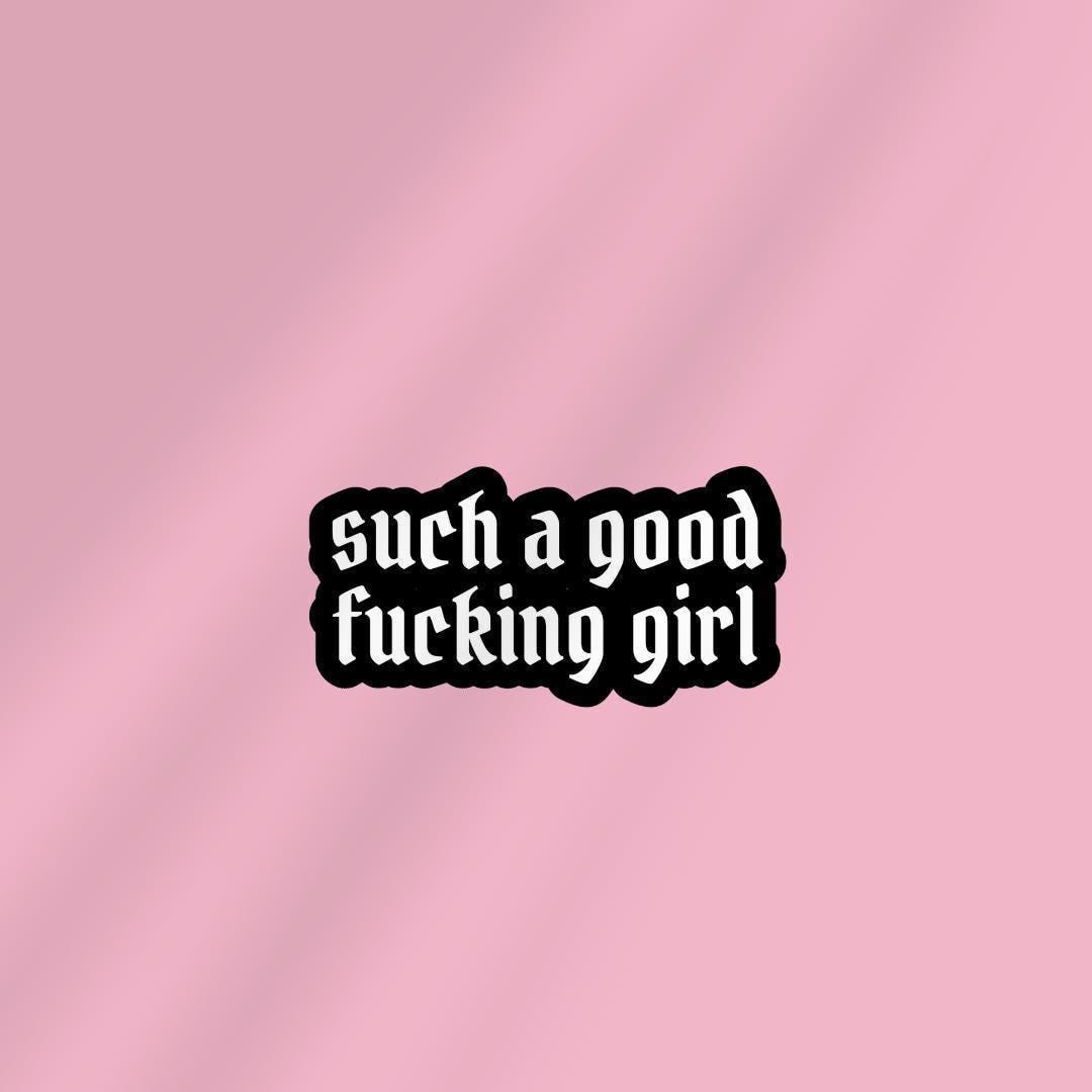Such A Good Girl Kindle Sticker: Book Lover Laptop Decal sticker by Magic & Meaning