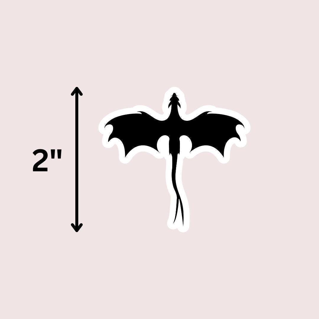 Dragon Kindle Sticker: Fantasy E-Reader Vinyl Decal sticker by Magic & Meaning