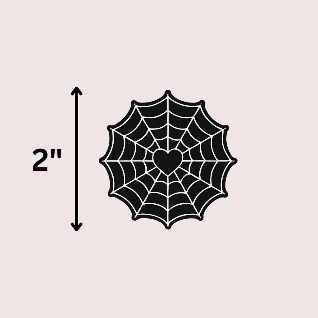 Goth Spiderweb Kindle Sticker: Halloween Sticker sticker by Magic & Meaning