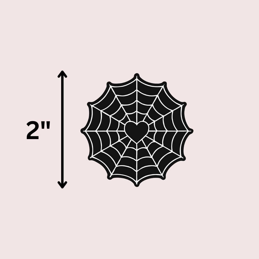 Goth Spiderweb Kindle Sticker: Halloween Sticker sticker by Magic & Meaning