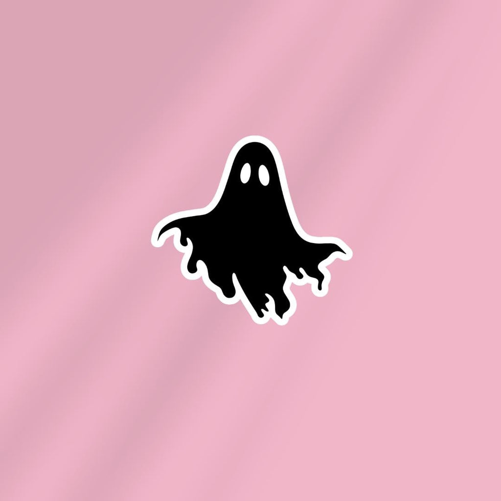 Goth Ghost Kindle Sticker: Halloween Sticker sticker by Magic & Meaning