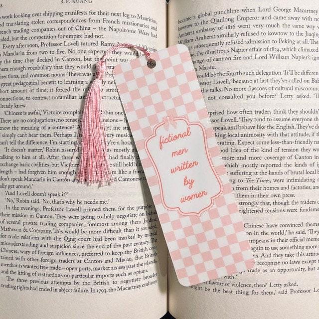 Girly Fiction Bookmark - Cute, Funny bookmark by Magic & Meaning