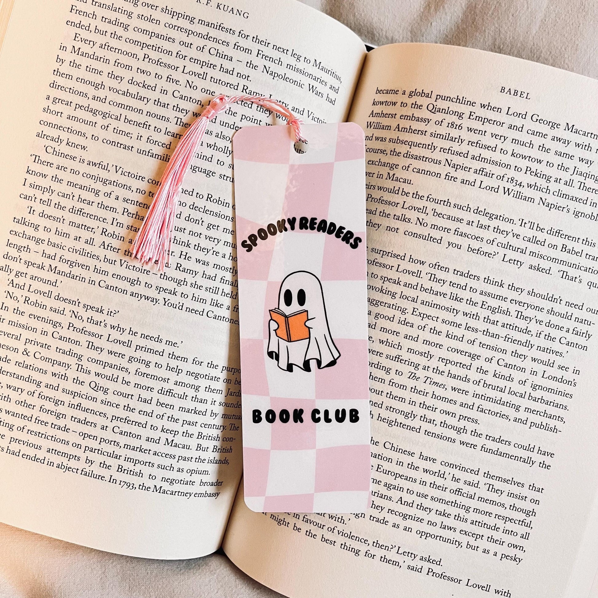Sassy Halloween Bookmark - Cute Fall Design, Reading Humor bookmark by Magic & Meaning