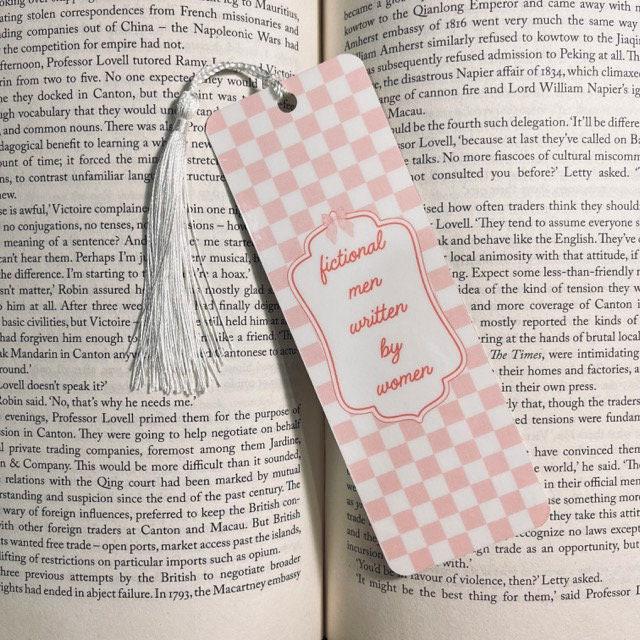Girly Fiction Bookmark - Cute, Funny bookmark by Magic & Meaning