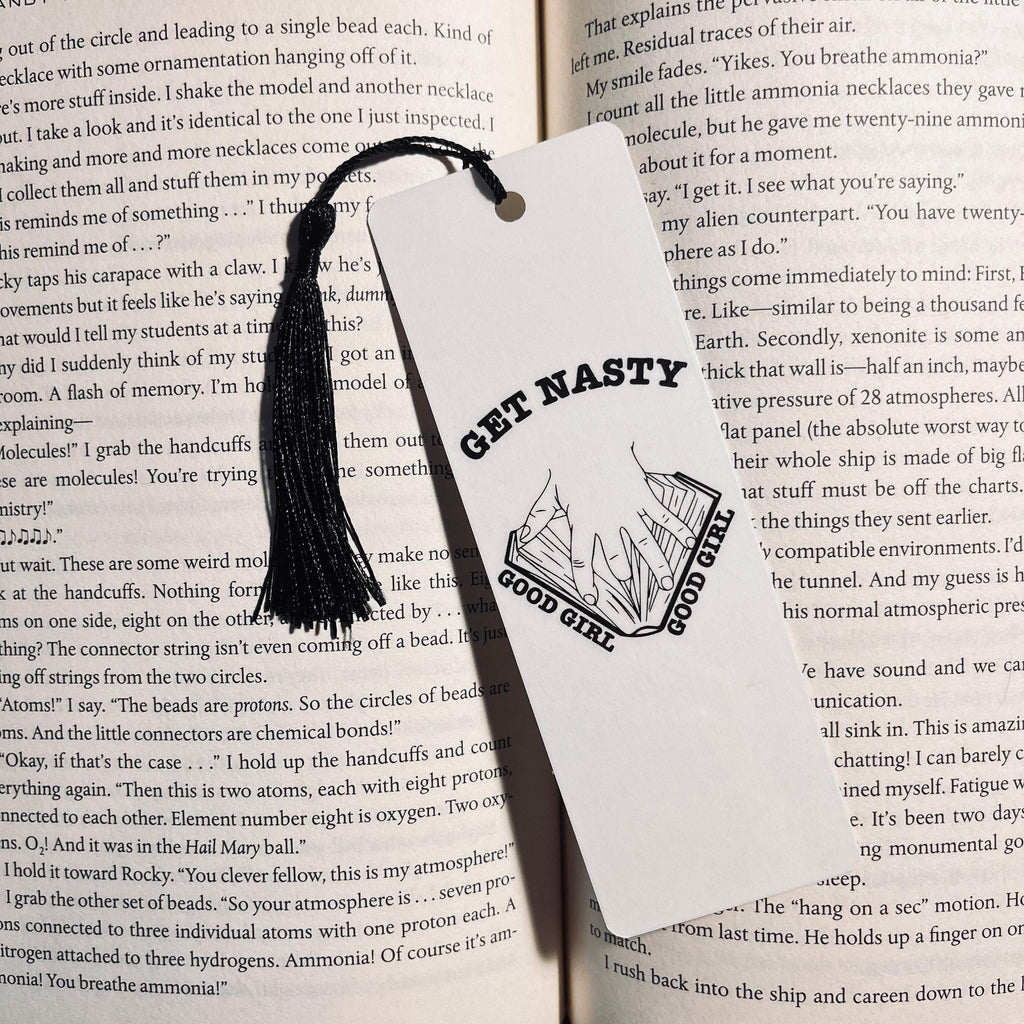 Sassy Book Lover Gift: Funny Bookmark with Adult Humor (Laminated) bookmark by Magic & Meaning