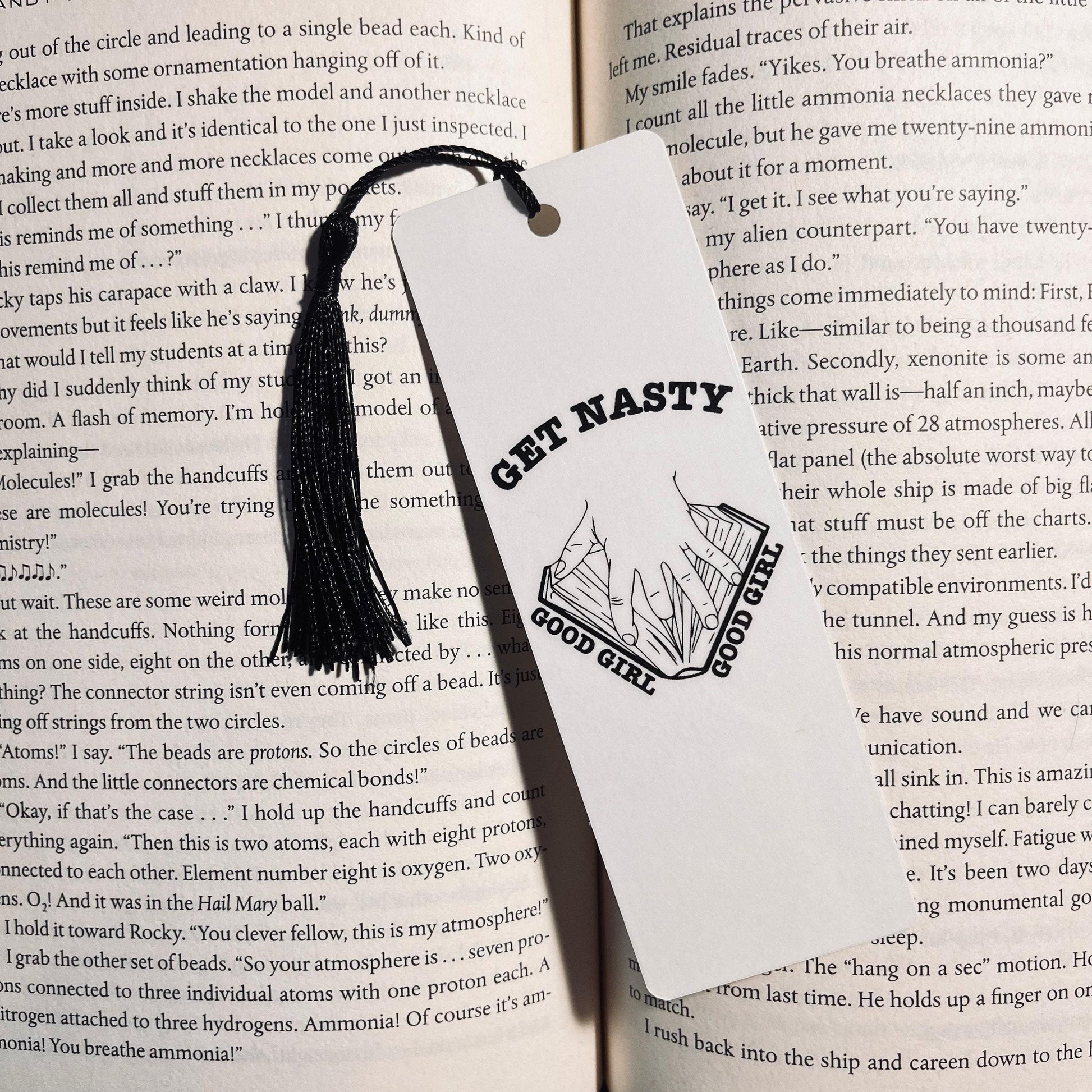 Sassy Book Lover Gift: Funny Bookmark with Adult Humor (Laminated) bookmark by Magic & Meaning