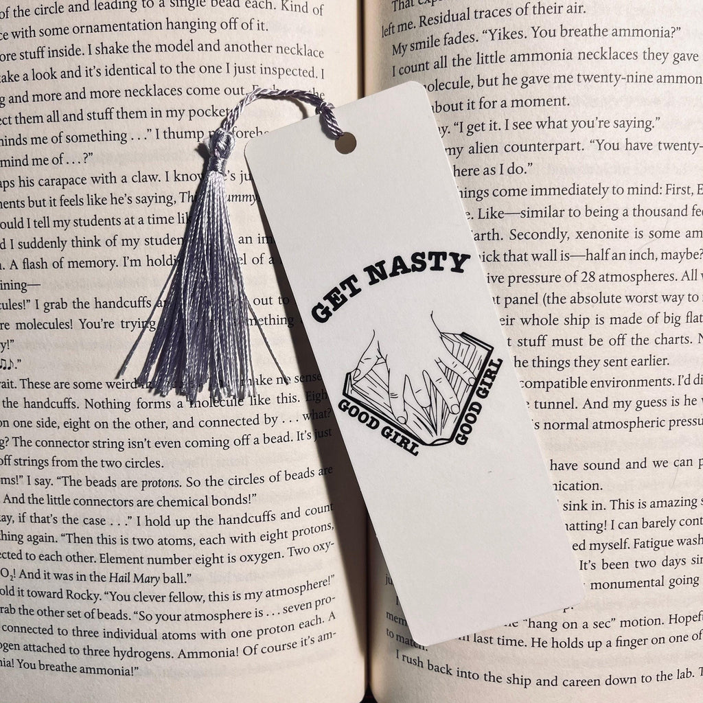 Sassy Book Lover Gift: Funny Bookmark with Adult Humor (Laminated) bookmark by Magic & Meaning