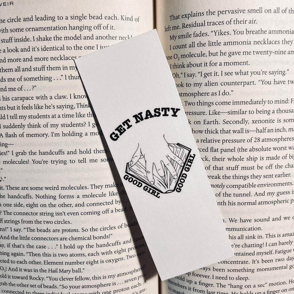 Sassy Book Lover Gift: Funny Bookmark with Adult Humor (Laminated) bookmark by Magic & Meaning
