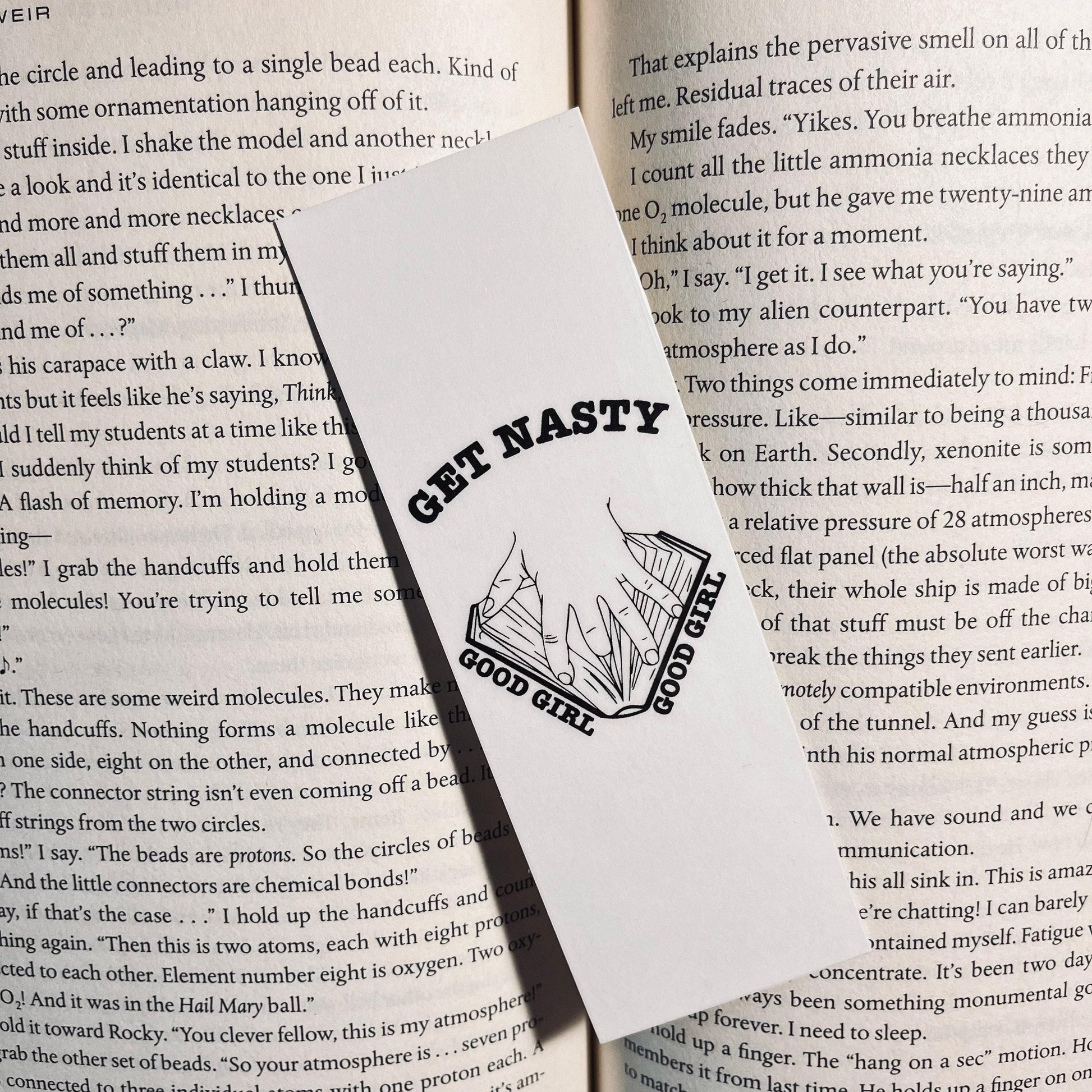 Sassy Book Lover Gift: Funny Bookmark with Adult Humor (Laminated) bookmark by Magic & Meaning