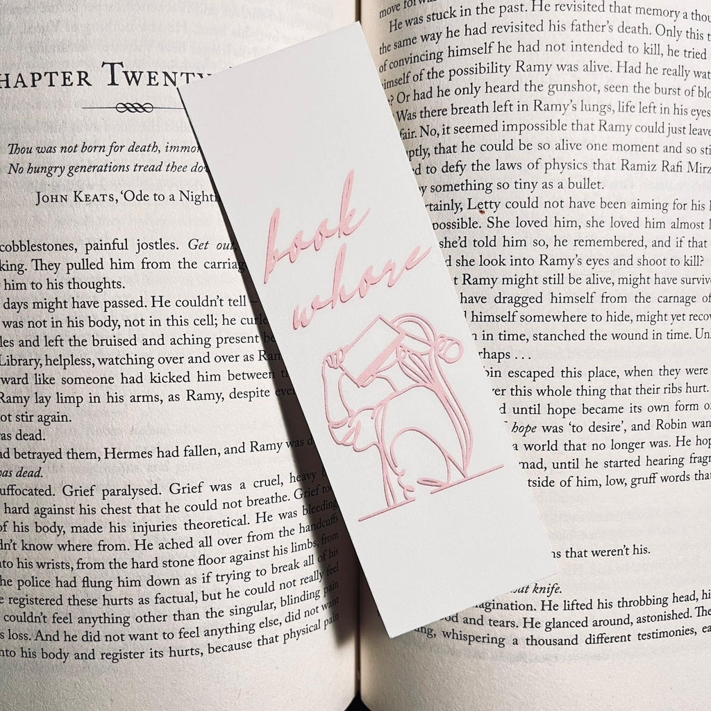 Smut Bookmark: Funny Reading Humor (Handmade, Laminated) bookmark by Magic & Meaning