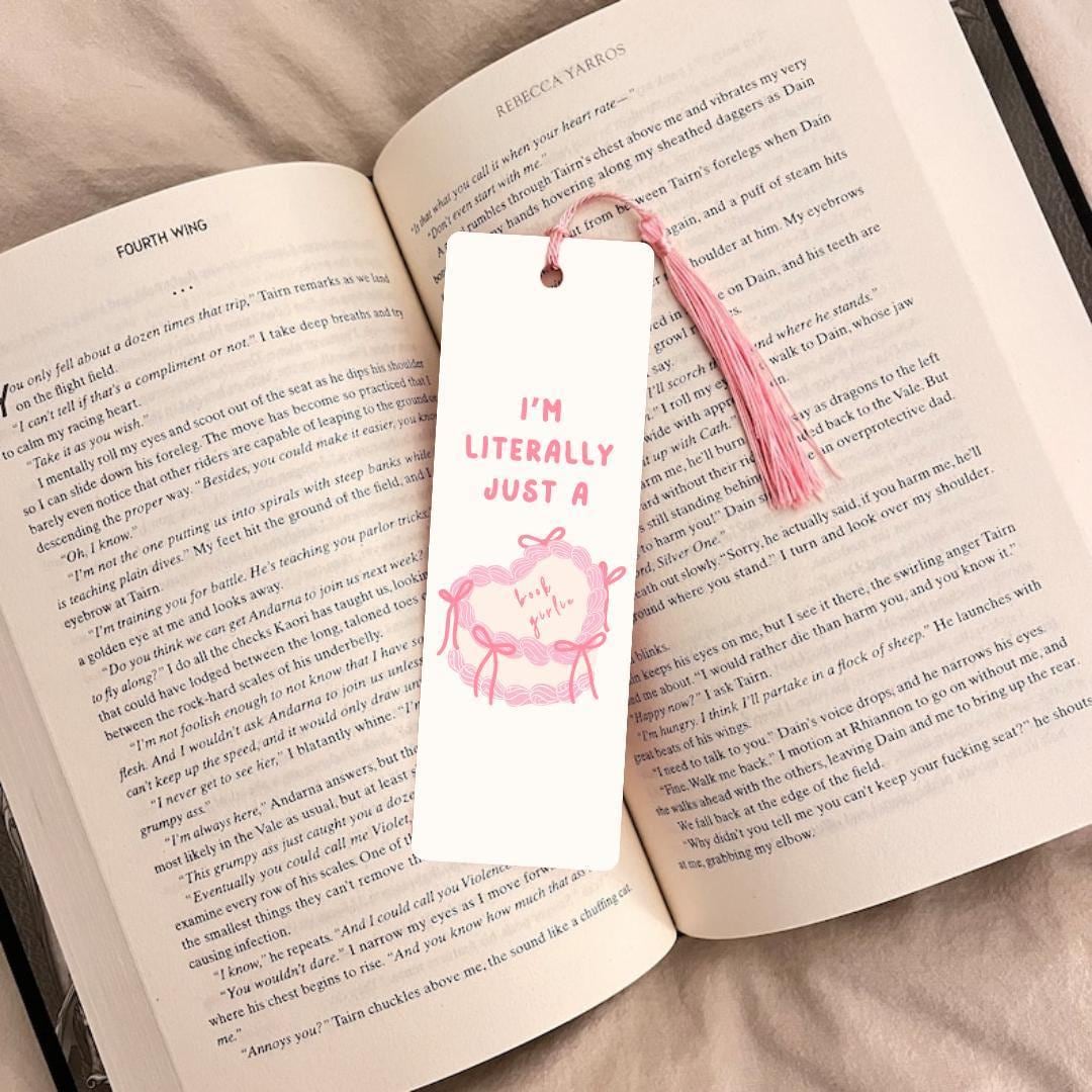 Bow Bookmark: Cute Girly Style for Readers bookmark by Magic & Meaning