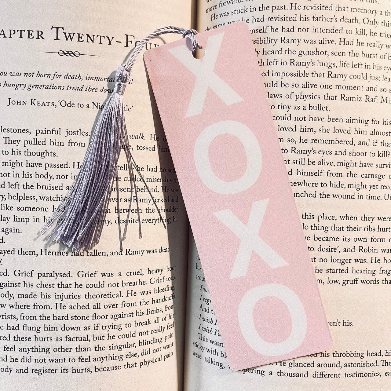 XOXO Valentine's Bookmark: Cute, Funny bookmark by Magic & Meaning