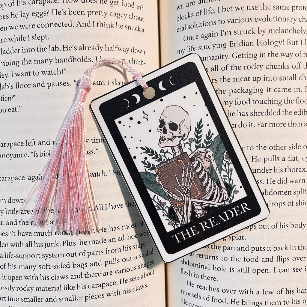 Tarot Card Bookmark: Gothic Style - Book Lover Gift Idea bookmark by Magic & Meaning