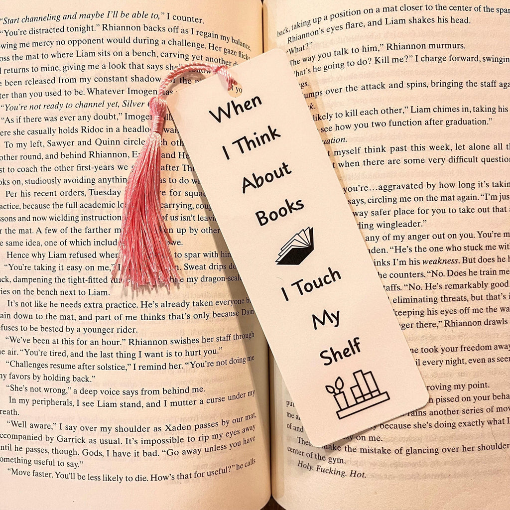 Funny Book Lover Bookmark: Sarcastic Quote, Reading Humor bookmark by Magic & Meaning