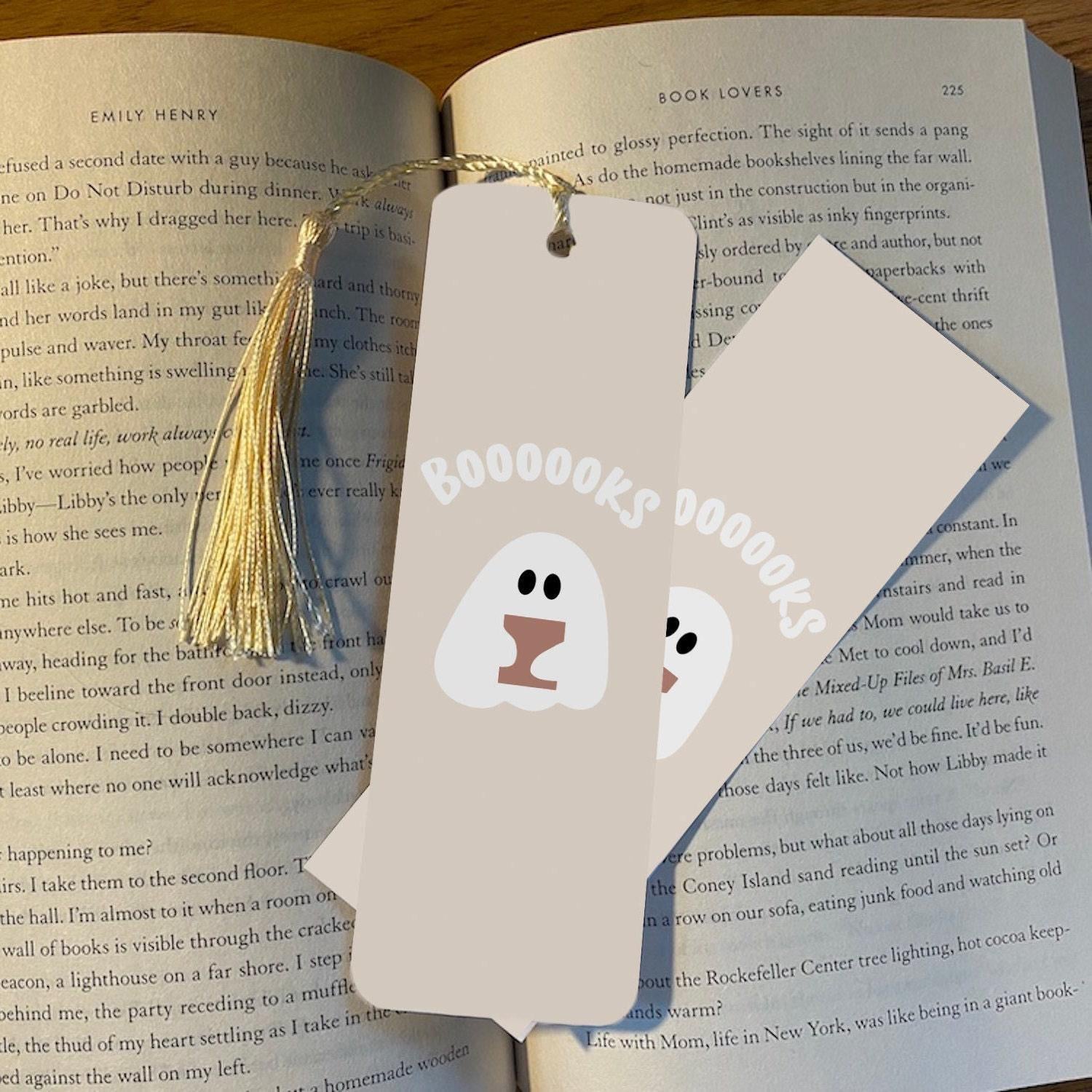 Cute Ghost Halloween Bookmark bookmark by Magic & Meaning