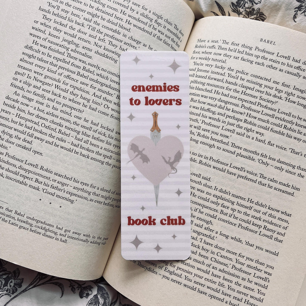 Enemies to Lovers Bookmark: Romantasy Style bookmark by Magic & Meaning